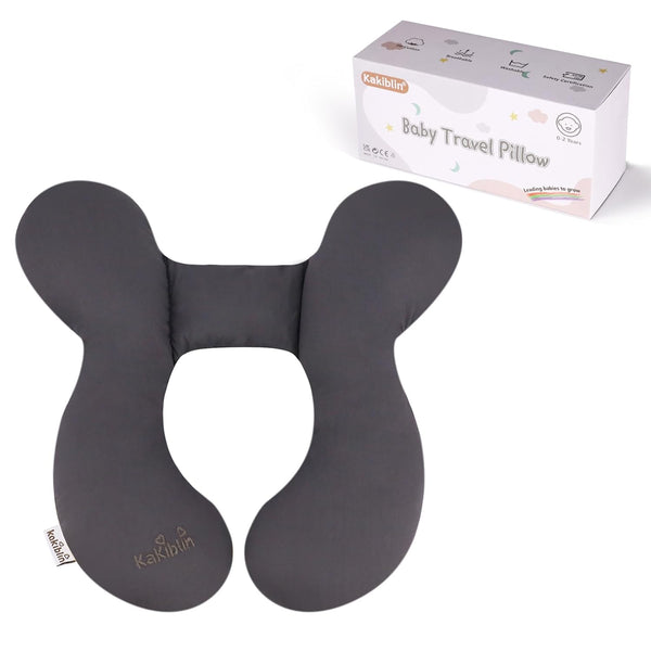 KAKIBLIN Baby Travel Pillow, Upgraded Baby Neck Pillow for Car Seat, Head