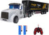 RC Semi Truck Toy for Kids - 1:32 Remote Control Carrier Van