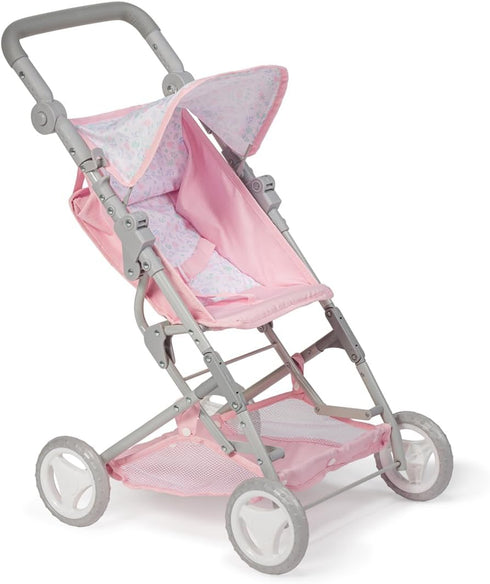 JC Toys - Berenguer Boutique | Fashionable Stroller with Canopy and Storage