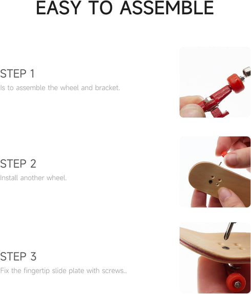 14Pcs 48Pcs 60Pcs 30PCS 4PCS 96mm Multicolour Trucks Wheels Screws & Nuts & Spanner Tool for Fingerboard Skateboard