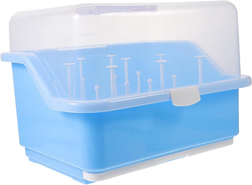 BESPORTBLE Box Portable Bottle Storage Box with Cover Multi Functional Milk Bottle