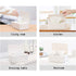 Onebycitess Baby Wipes Dispenser, Baby Wipes Case Holder Keeps Diaper Wipes Fresh Non-Slip Wipe Container Three-Layer