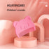 HUAYINGMEI Comb3pcs Baby Bath Brush, Baby Cradle Cap Brush, Silicone Massage Brush, Baby Comb, Children's (Pink)