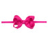 CÉLLOT 40 Colors Baby Bow Headbands, 3" Super Soft Nylon Hair Bows for Baby Girls, Infants, Newborns