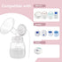 S1 S2 6oz/180ml Replacement Pump Bottles for Spectra/Motif Luna/Most Wide-Mouth Flanges, Milk Storage Bottle