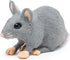 Papo Hand-Painted Figurine - Wild Animal Kingdom - Grey Mouse - 50205 - Collectible for Children 3 Years Old and Up