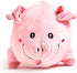 Cuddle Barn - Jiggly Wigglies Piggy | Animated Interactive Stuffed Animal Pig Plush Toy Game Plays Pop Goes The Weasel and Comes with Cards, 11 inches