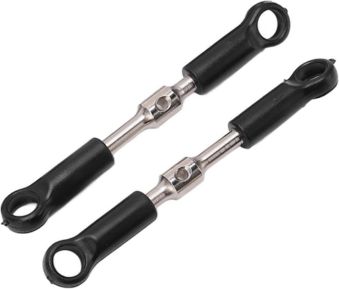 Pssopp RC Tie Rods Set, RC Tie Link Servo Link Rods for WLtoys 144001 144002 124018 124019 124017 124016 Cars