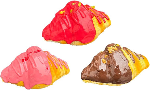3 pcs Realistic Artificial Toy Fake DonutsFood Fake Cakes Desserts Donut Decorations