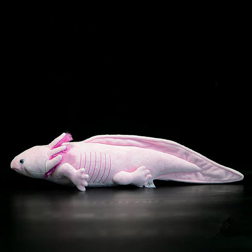ZHONGXIN MADE Axolotl Plush, 20" Pink Realistic Stuffed Animal, Unique Plush Gift Collection for Kids