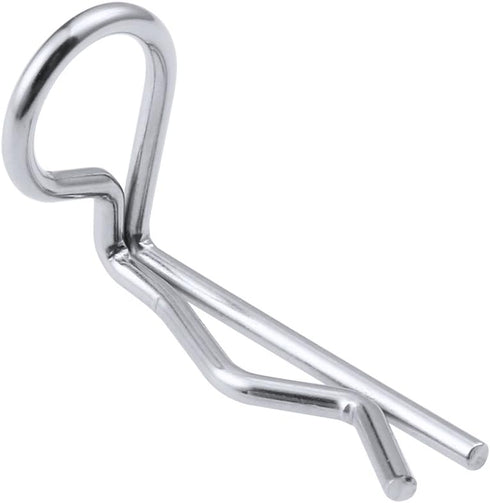 HobbyPark RC 90-Degree Angle Body Clips, Bent Springy Pins for 1/10 Scale Model Car Truck (20-Pack)