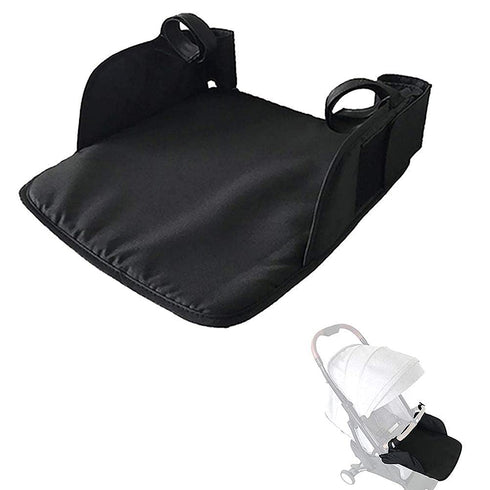 Pissente 13.78x11.81 Inch Universal Stroller Footrest Extension, Extended Seat Baby Stroller Footrest, Adjustable Leg