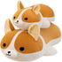 Corgi Stuffed Animal - Soft Corgi Dog Plush Toy, Cute Shiba Inu Akita Pillow Gift for Kids and Girls (15.7inch/40cm)