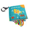 Fish Baby Books Toys, Touch Feel Cloth Crinkle Books for Babies, Infant