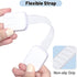 Hoenart 6-Pack Adhesive Baby proofing Strap Locks, Child Proof Cabinet Latches for Drawers, Microwave, Oven, Trash Can