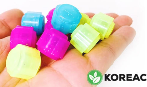 KOREAC Gonggi Konggi Korean Jacks Game, 15 Pieces | Adult Kids | Brain Game Lucky Bag