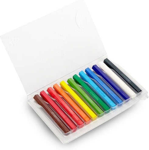 Crayola Woodless Colored Pencils Set for Kids, 12 Count, Non-Toxic, Fine Lines & Broad Strokes, Classroom Art Supplies