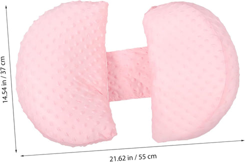 Mobestech Multi-Functional Cooling Pregnancy Pillow Supportive Maternity Waist Cushion Soft Breathable Cover