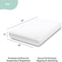 4-Pack Set The Peanutshell Fitted Crib Sheet - Super Soft & Breathable Baby Girl or Boy Crib Sheets, Nursery Decor, Fit