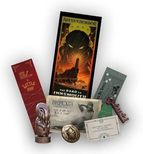 The Road to Innsmouth Deluxe Edition Interactive Puzzle Game | Strategy Escape Game for Adults and Teens, Ages 14+