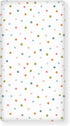 JEPFEIXIA Colorful Polka Dot Fitted Crib Sheet for Boys Girls Beautiful Watercolor Pastel