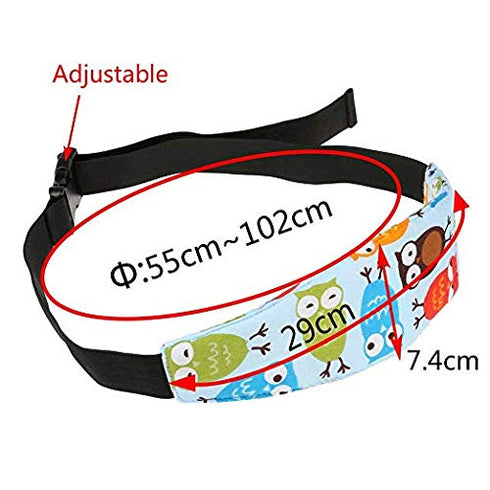Mr.S Shop Owl-Themed Adjustable Neck Support Band for Baby Car Seats