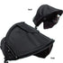 Stroller Sun Shade Cover Stroller Sun Canopy Awning for Pushchair Pram Baby Buggy Parasol Sun Umbrella with Pockets Mesh Window Adjustable Retractable