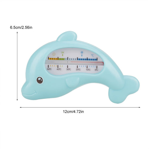 Ejoyous Digital Baby Bath Thermometer - Blue Dolphin Design