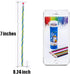 35 PCS Colorful Flexible Soft Bendable Pencil with Eraser, Magic Striped Pencil for Children and Students, Valentine's