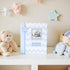 Lil' Peach First 5 Years Baby Memory Book, Chevron Keepsake Journal Scrapbook, 46 Fill In Pages, Gift for New Parents,