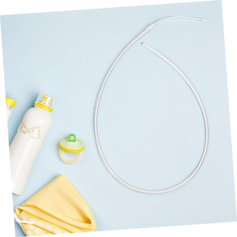 HONITANO 2Pcs Reusable Breastmilk Auxiliary Tubes for Bottle Feeding Transition Aid Milk Storage Replacement Tubing