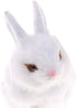 Mini Realistic Cute Plush Rabbits - Lifelike Animal Easter Bunny Simulation Toy Model Gift (Rabbit Plush Toys)