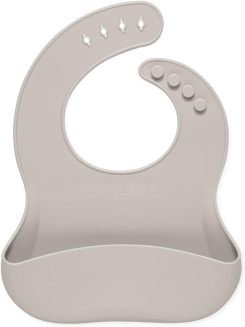 Simple Modern Silicone Bib, Toddler Food Bib