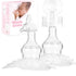 2 Pack Nipple Shields 20mm for Nursing Newborns, Breastfeeding Mothers with Carrying Case for Sore Nipples