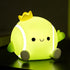 Tennis Nursery Night Light,LED Squishy Silicone Lamp,2 Levels Dimmable Bedroom Nightlight for