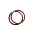 TOPIND 3" Large Size Aluminium Baby Sling Rings, 2 pcs for Baby Carriers & Slings (Brown)