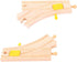 Bigjigs Rail Mechanical Switches (Pack of 2) - Other Major Wooden Rail Brands are