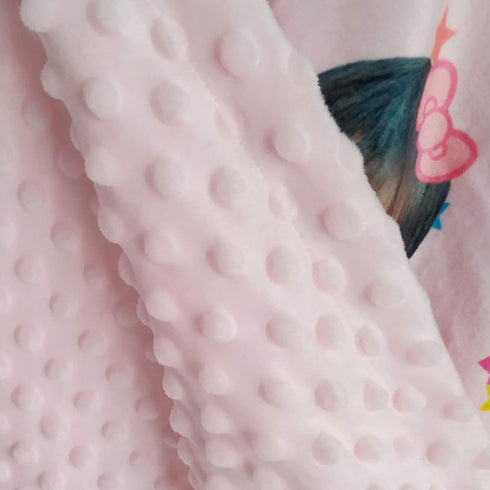 Gifts Everywhere 30"x40" Personalized Name Minky Dot Toddler Baby Blanket Baby swaddling Blanket Dinosaur Printing