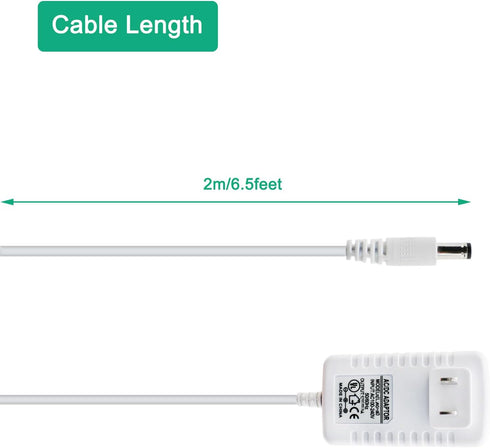 USB Charger Cable Replacement for Baby Swing Power Cord - InGenuity InLighten, Anyway Sway, and More