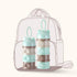 4 Formula Dispenser: Compartments Stackable Formula Container for Travel - Portable Baby Milk Powder & Snack Storage