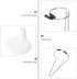 NUOBESTY Doll Stands Display Holder, 4pcs White 15cm Bracket Support Bear Stand for Home