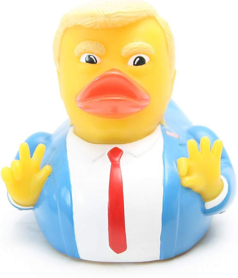 Baby Bath Toys Trump Rubber Squeak Bath Duckies - for Kids Gift Birthdays Baby Showers