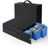 Collectible Trading Card Cases with Portable Handle, with 8 Colorful Divider Tabs&3