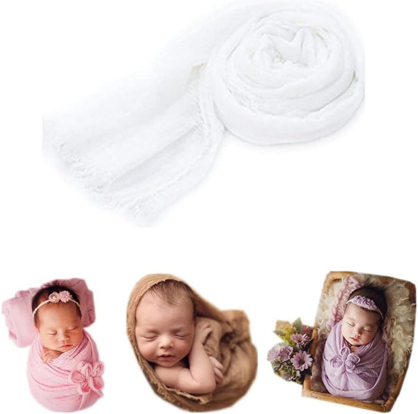 Coberllus Newborn Baby Photography Props Blanket Ripple Swaddle Wrap for Boy Girls