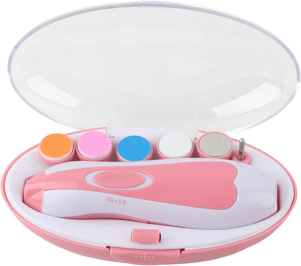 Tyenaza Baby Nail Trimmer Electric, Baby Nail Clippers Nail File Kit with