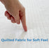 2 Pack, 38x24 Dreamology Mini Crib Mattress Protector, Mini Mattress Protector for Baby Girl and Baby Boy, Soft