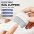 generic 2026 2 Trimmer New Electric Automatic Nail Clipper with Light Speeds Magnetic Cover Nail Scraps Storage USB