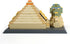 643Pcs Great Pyramid of Giza & Sphinx Egypt Building Blocks Toys Puzzle Set for Kids Adults