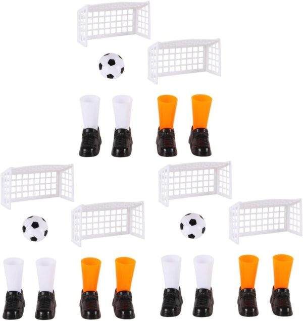 jojofuny 3 Sets Family Finger Soccer Game - Funny Table Football Toys for Kids - Plastic Game Board