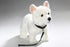 Carl Dick Plush White Shepherd Dog Toy with Lead - 9 inches Long, Soft Stuffed Animal